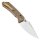 Kansept Knives Fenrir Crossbar Lock Bronze Anodized Titan Handle Titanium Frag Pattern CPM-S35VN Greg Schob Design