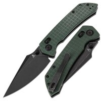 Kansept Tenable Knives Fenrir Cross Bar Green Grün...