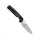 Kizer Ara Linerlock Taschenmesser S45VN Stahl Titan / Kohlefaser Gold Flake