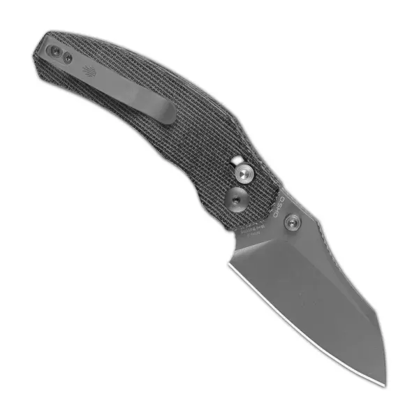 Kizer Mini Bulldog Nitro-V Micarta Clutch Lock Folder