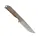 Kizer Begleiter Fix Outdoormesser 3V Stahl Burlap Micarta