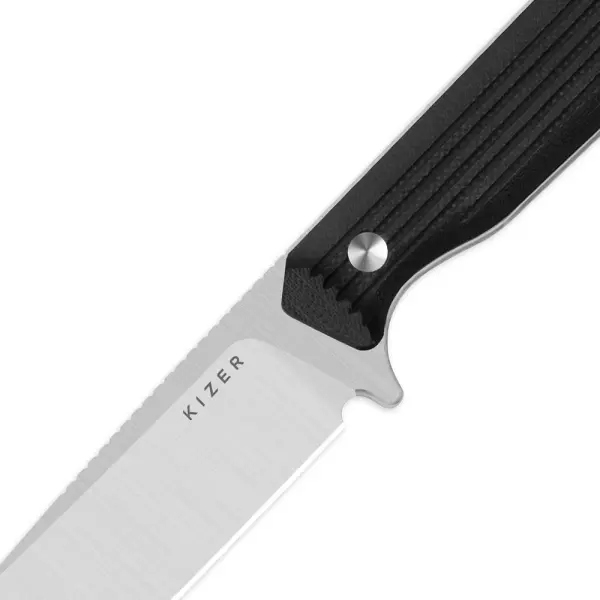 Kizer Begleiter Fix Outdoormesser AEB-L Stahl Burlap G10