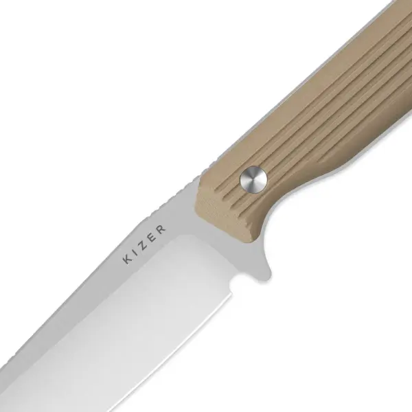 Kizer Begleiter Fix Outdoormesser AEB-L Stahl G10 Coyote