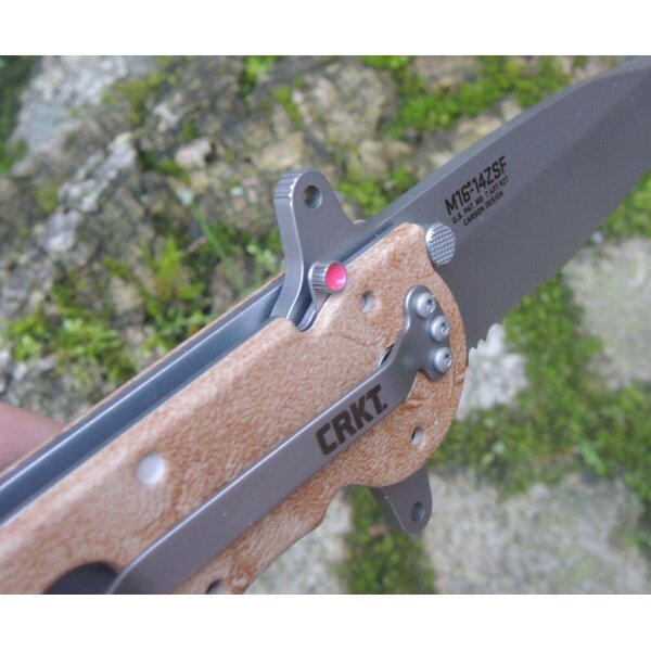 CRKT M16-14 ZSF Special Forces Desert AUS-8 Stahl 01CR1614ZSF