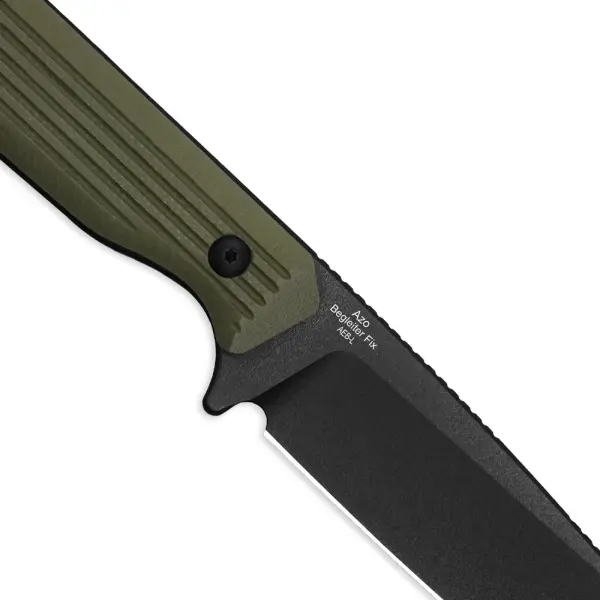 Kizer Begleiter Fix Outdoormesser AEB-L Stahl G10 OD Green