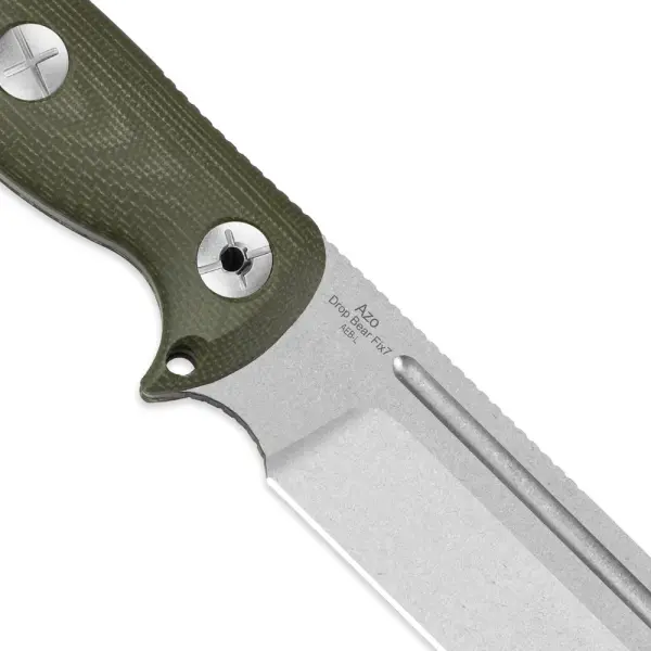 Kizer Drop Bear Fix 7 Outdoormesser AEB-L Stahl Micarta