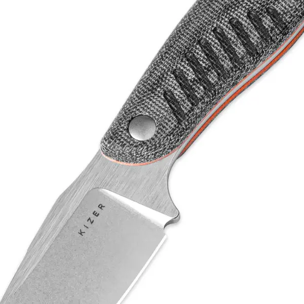 Kizer Hare Fixed Blade Nitro-V Stahl Micarta + G10 EDC