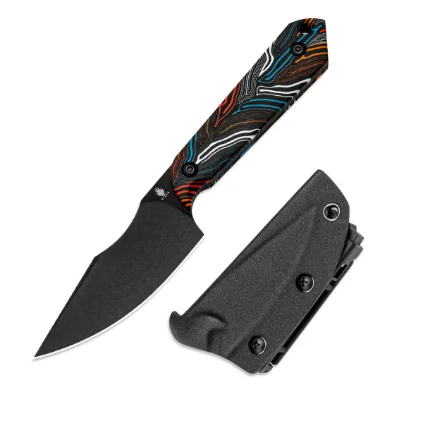 Kizer Harpoon Mini CPM-3V Stahl Damascus G10