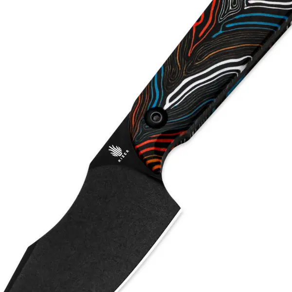 Kizer Harpoon Mini CPM-3V Stahl Damascus G10