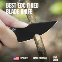 Kizer Harpoon Mini CPM-3V Stahl Damascus G10