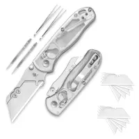 Kizer Drop Bear Utility SK5 & 5Cr15 Stahl Acryl...
