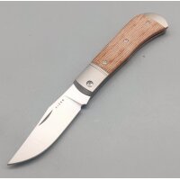 Kizer Trestle Slipjoint 14C28N Stahl Titan / Micarta...