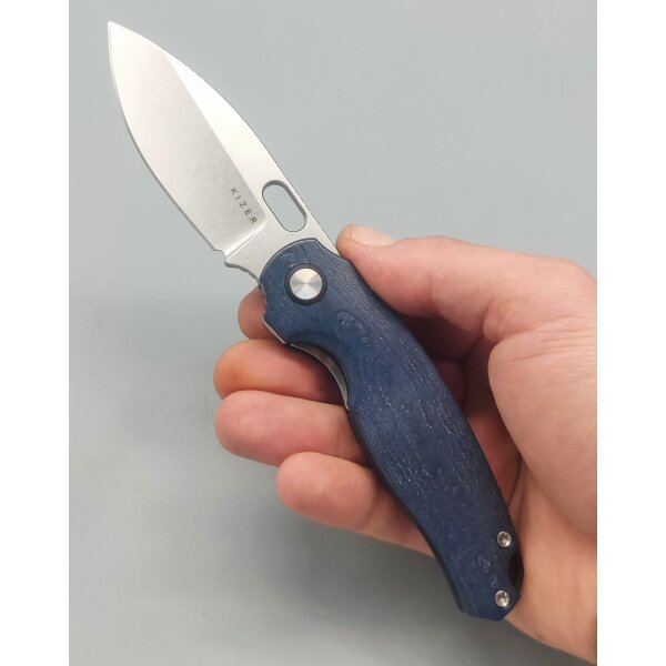 Kizer Seagull Folder 14C28N Stahl Richlite Linerlock