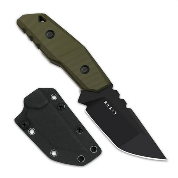 Kizer Quartz Outdoormesser AEB-L Stahl G10 Griff EDC