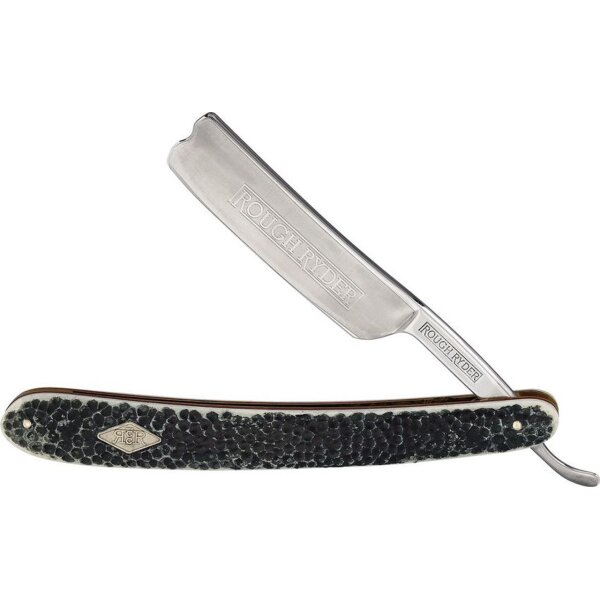 Rough Ryder Rider Buckshot Bone Straight Razor RR2327