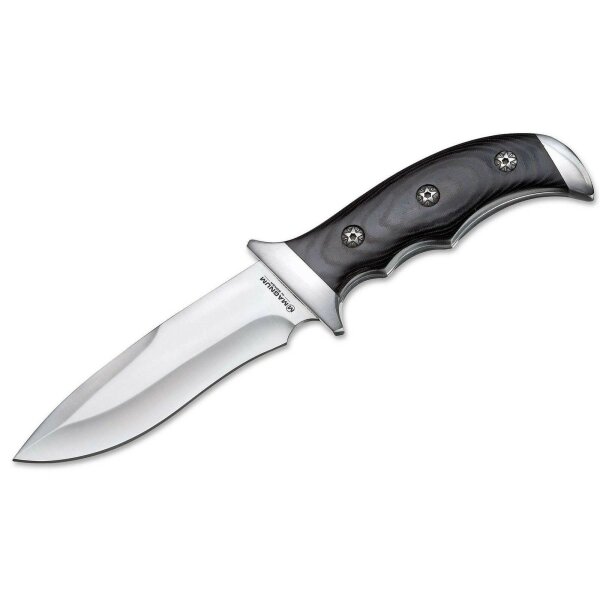 Böker Magnum Capital Jagdmesser mit Lederscheide Messer fixed feststehend Leder 02RY336