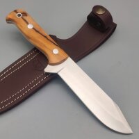 Cudeman Monte MoVa Olivenholz Braun inkl. Lederscheide