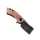 Kansept Knives Mini Korvid Flipper Brown Micarta by Koch Tools