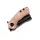 Kansept Knives Mini Korvid Flipper Brown Micarta by Koch Tools