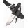 Schnitzel TRI Messer Outdoormesser schwarz 14C28N Stahl G10 Griff Kydexscheide