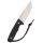 Schnitzel TRI Messer Outdoormesser schwarz 14C28N Stahl G10 Griff Kydexscheide