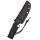 Schnitzel TRI Messer Outdoormesser schwarz 14C28N Stahl G10 Griff Kydexscheide
