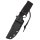 Schnitzel TRI Messer Outdoormesser schwarz 14C28N Stahl G10 Griff Kydexscheide