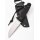 Schnitzel TRI Messer Outdoormesser schwarz 14C28N Stahl G10 Griff Kydexscheide