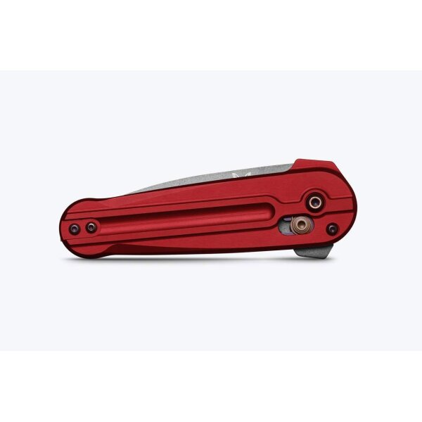 Benchmade Lowden 491GY-01 Cerakote M390 Stahl Red T6 Aluminium