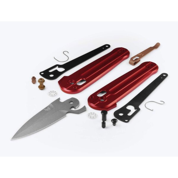Benchmade Lowden 491GY-01 Cerakote M390 Stahl Red T6 Aluminium