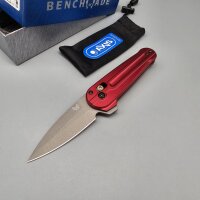 Benchmade Lowden 491GY-01 Cerakote M390 Stahl Red T6...