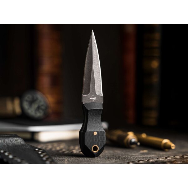 Böker Plus Pocket Rocket EDC Neck Knife D2 Stahl G10 02BP0002