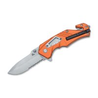 BlackFox Demand D2 Orange Aluminium Rescue Knife