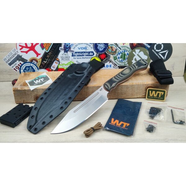 Work Tuff Gear JX-Omega Gen 2 Jungle Camo Outdormesser Bohler K329 Stahl