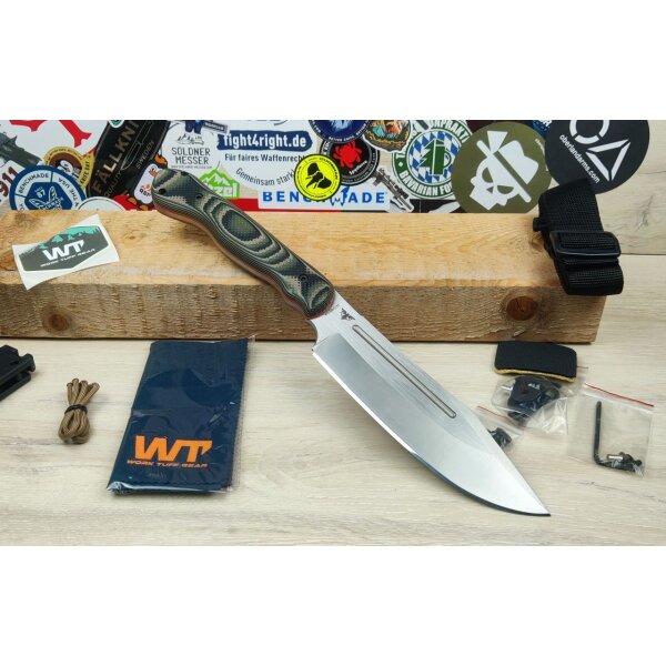 Work Tuff Gear JX-Omega Gen 2 Jungle Camo Outdormesser Bohler K329 Stahl