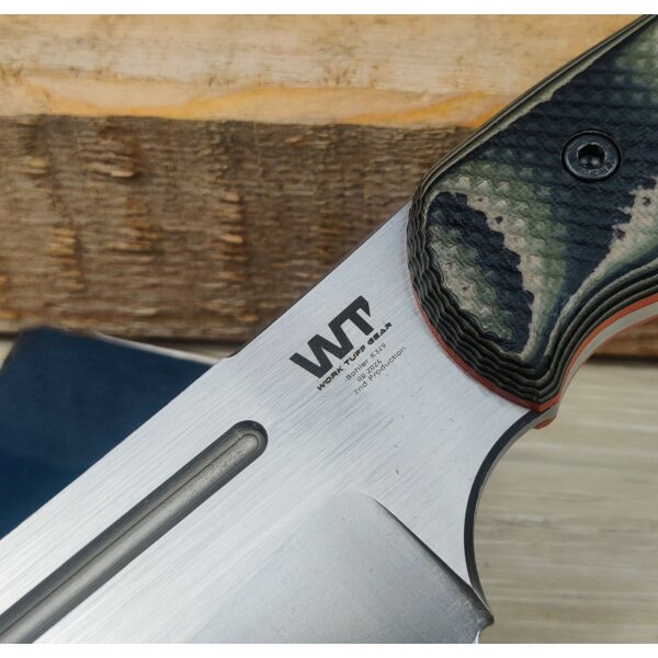 Work Tuff Gear JX-Omega Gen 2 Jungle Camo Outdormesser Bohler K329 Stahl
