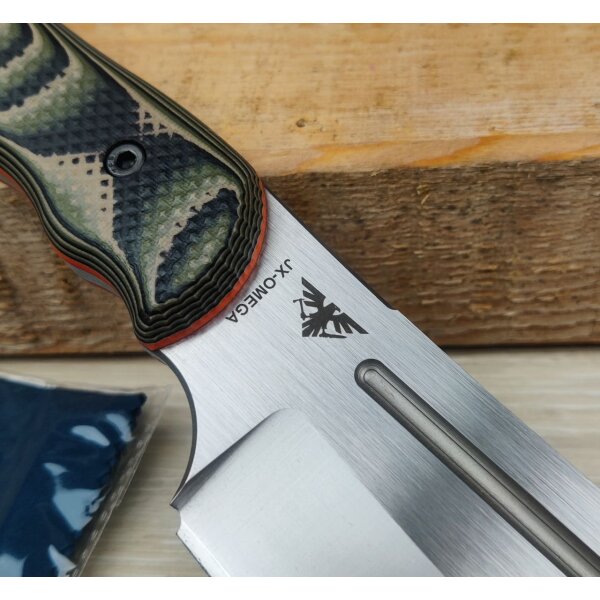 Work Tuff Gear JX-Omega Gen 2 Jungle Camo Outdormesser Bohler K329 Stahl