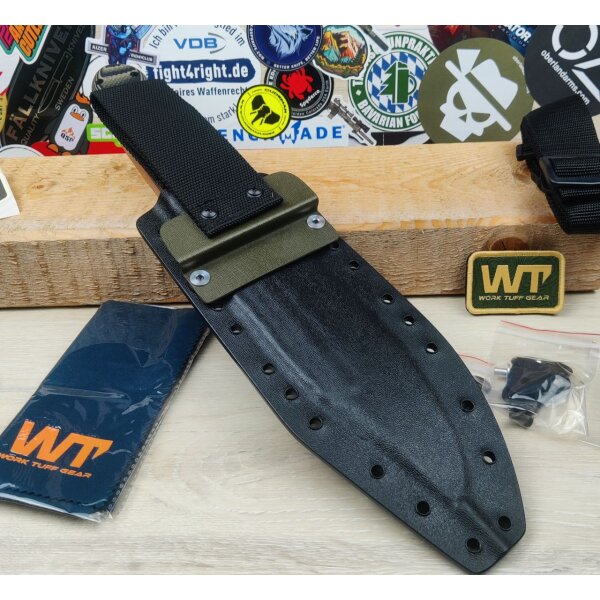 Work Tuff Gear JX-Omega Gen 2 Jungle Camo Outdormesser Bohler K329 Stahl