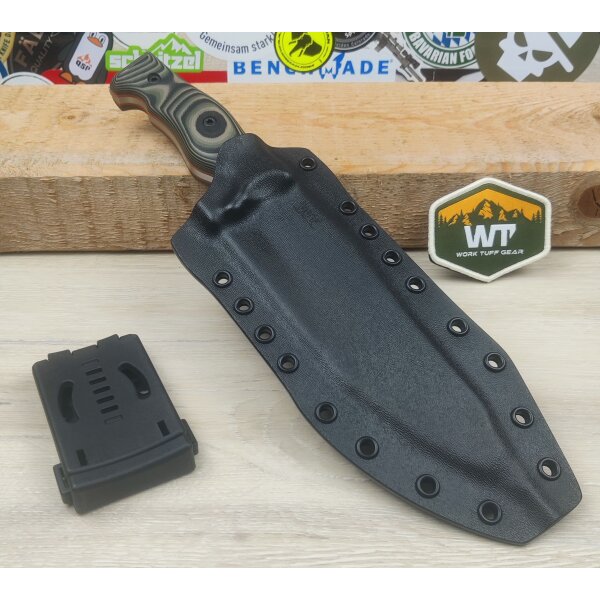 Work Tuff Gear Little Evil Fighter Gen 2 Jungle Camo Outdormesser Bohler K329 Stahl Design by Zeke Menacho
