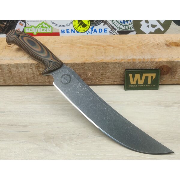 Work Tuff Gear Atayal-C Outdoormesser SK85  G10 Earth Camo
