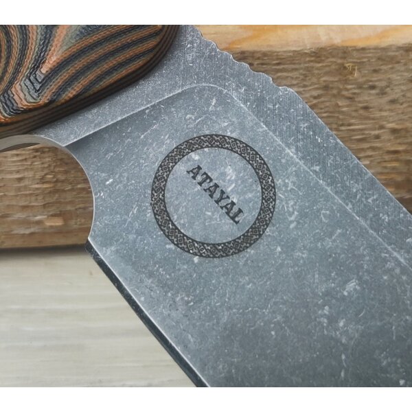 Work Tuff Gear Atayal-C Outdoormesser SK85  G10 Earth Camo ODG Kydex