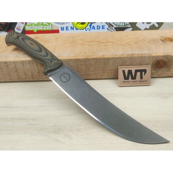 Work Tuff Gear Atayal-NC Outdoormesser SK85  G10 Tree Bark Camo