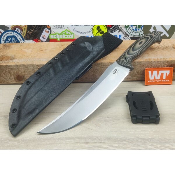 Work Tuff Gear Atayal-NC Outdoormesser K329 G10 Jungle Camo