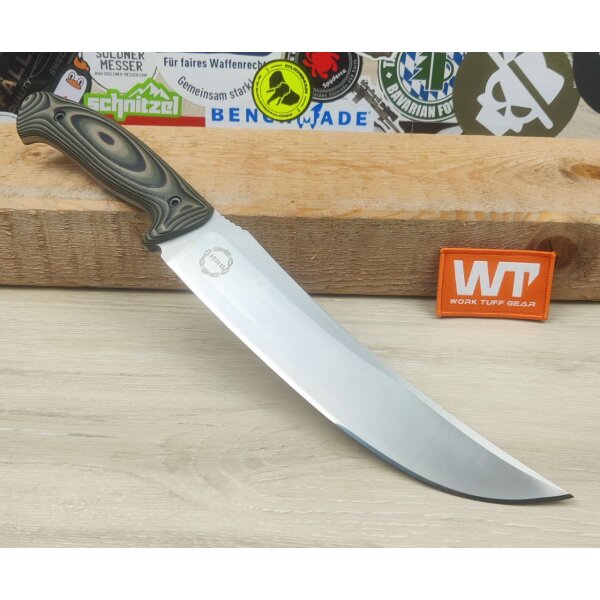 Work Tuff Gear Atayal-NC Outdoormesser K329 G10 Jungle Camo