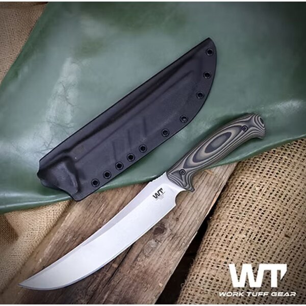 Work Tuff Gear Atayal-NC Outdoormesser K329 G10 Jungle Camo