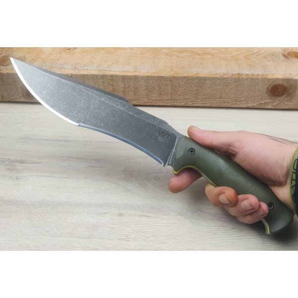 Work Tuff Gear Lanzeta-NC Outdoormesser SK85 G10 OD Green