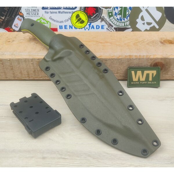 Work Tuff Gear Lanzeta-NC Outdoormesser SK85 G10 OD Green