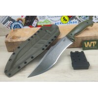 Work Tuff Gear Lanzeta-NC Outdoormesser SK85 G10 OD Green