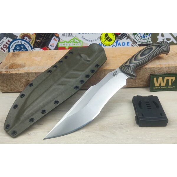 Work Tuff Gear Lanzeta-C Outdoormesser K329 G10 Jungle Camo