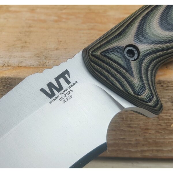 Work Tuff Gear Lanzeta-C Outdoormesser K329 G10 Jungle Camo